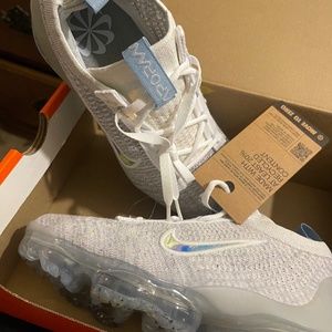 Air VAPOR MAX (GS) clear aura summit white